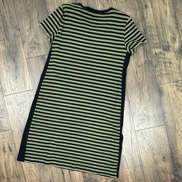 Calvin Klein X-LARGE Striped Short Sleeve Shift Dress - Picture 8 of 10